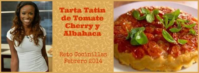 Tarta Tatín de Tomate Cherry y Albahaca